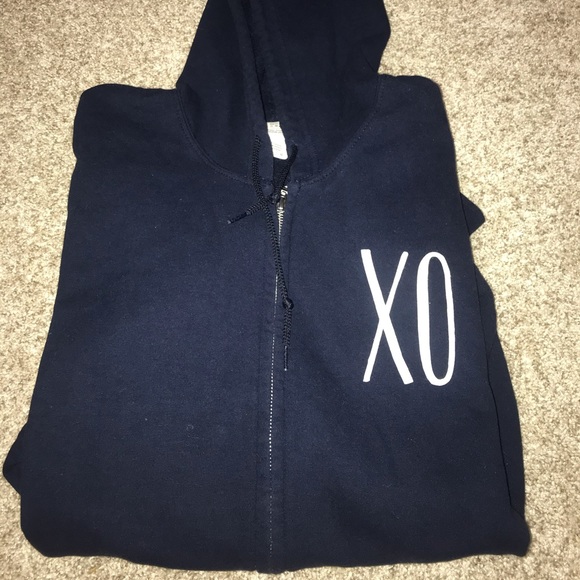 Chi Omega Zip Up Sweatshirt - Picture 2 of 2